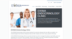 Desktop Screenshot of ewimaendocrinology.com